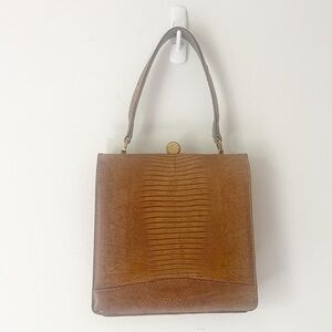 Vintage 1950's Escort Lizard Skin Purse